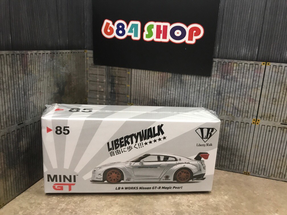 ミニカー MINIGT 85 Nissan GTR LBWK magic Pearl MINI GT#85 LB☆WORKS Nissan GT-R R35 Rear Wing ver 1 Magic