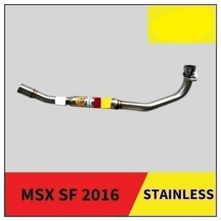 Moto Cruise Singapore Honda MSX125SF Grom 2016 2017 2018 2019 After Market Stainless Steel Exhaust Header Grade 304 Thickness 1.2mm Size 25mm ! Ready Stock ! Promo ! Do Not PM ! Kindly Call Us ! Kindly Follow Us !
