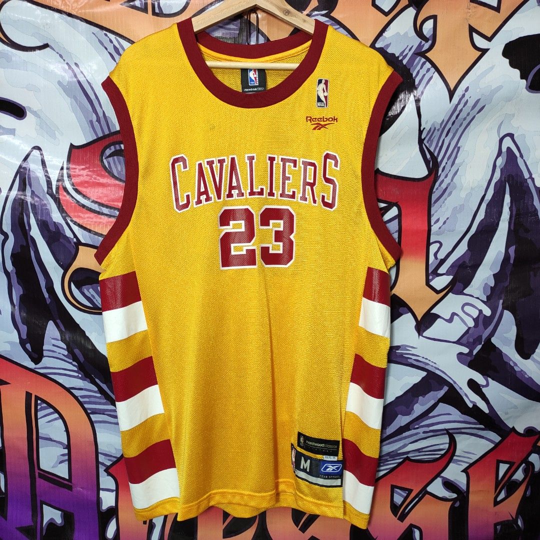 Reebok Vintage LeBron James Cleveland Cavaliers Jersey Size Large