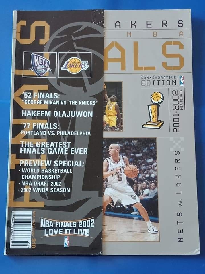 NBA FINALS 200102 ( RARE COPY ) on Carousell