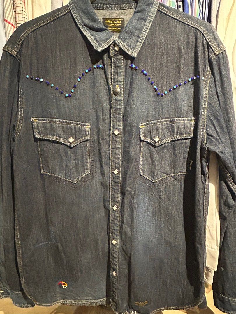 Neighborhood denim savage shirt