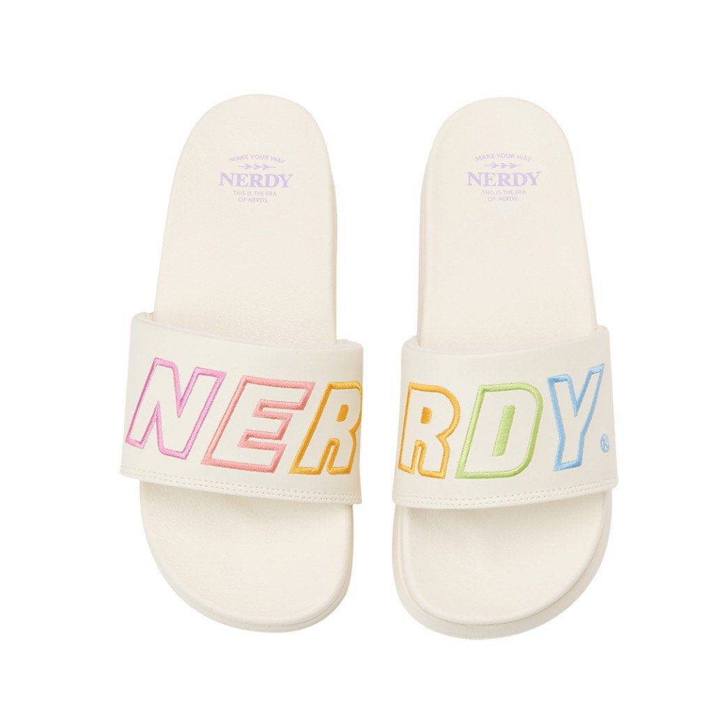 NERDY Rainbow Slide Slipper