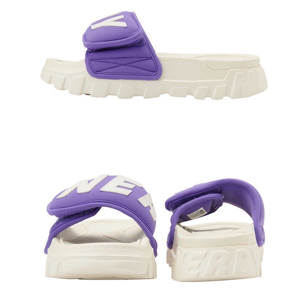★2023SS新作★NERDY★Rich Bread Velcro Slide NERDY Rich bread Velcro slides slipper, Men's Fashion
