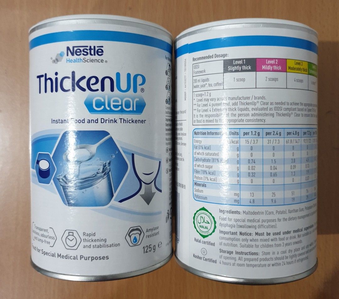 Nestle Thicken Up Clear for Individual with Difficulty Swallowing