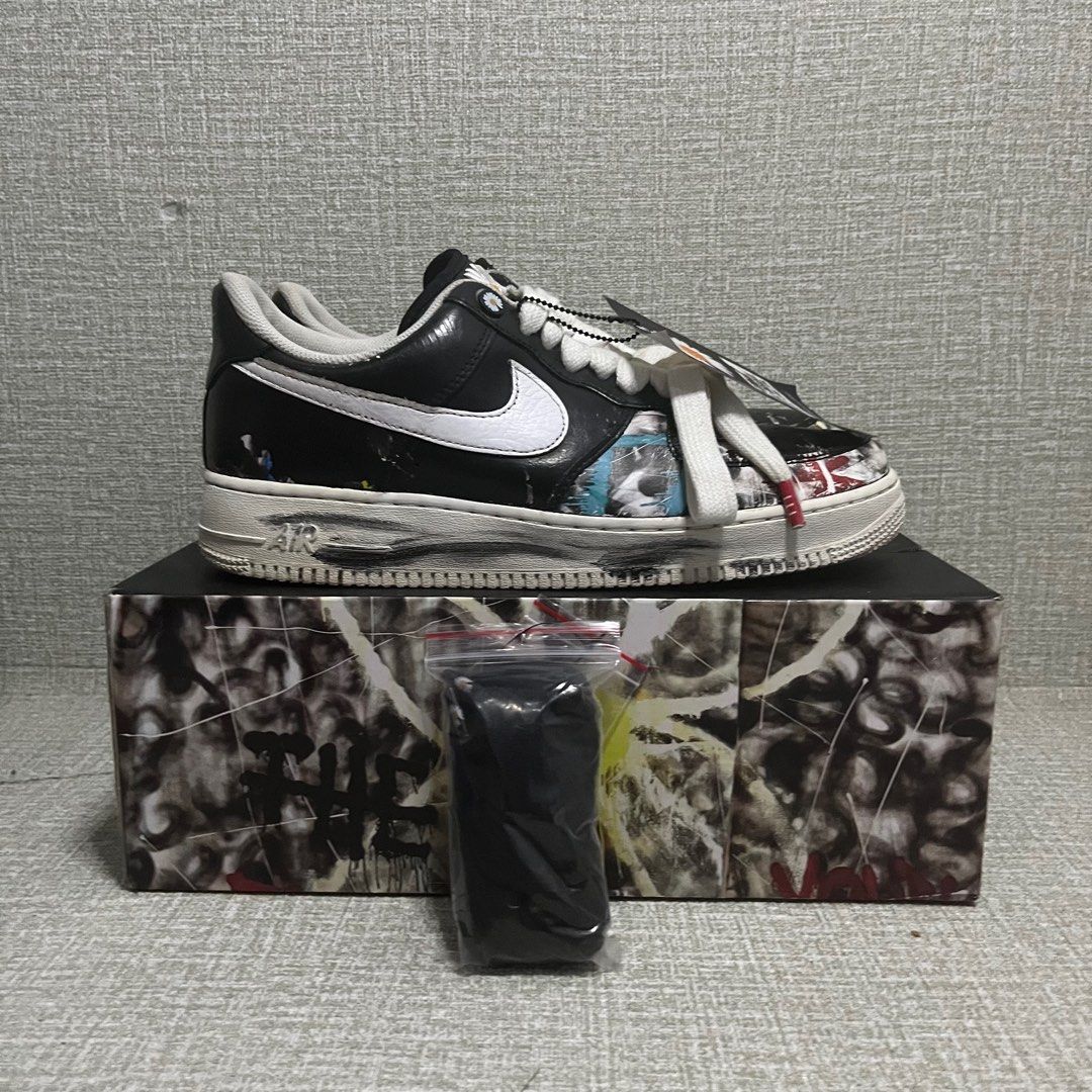 Nike Air Force 1 Paranoise X G Dragon V1, Fesyen Pria, Sepatu , Sneakers di  Carousell