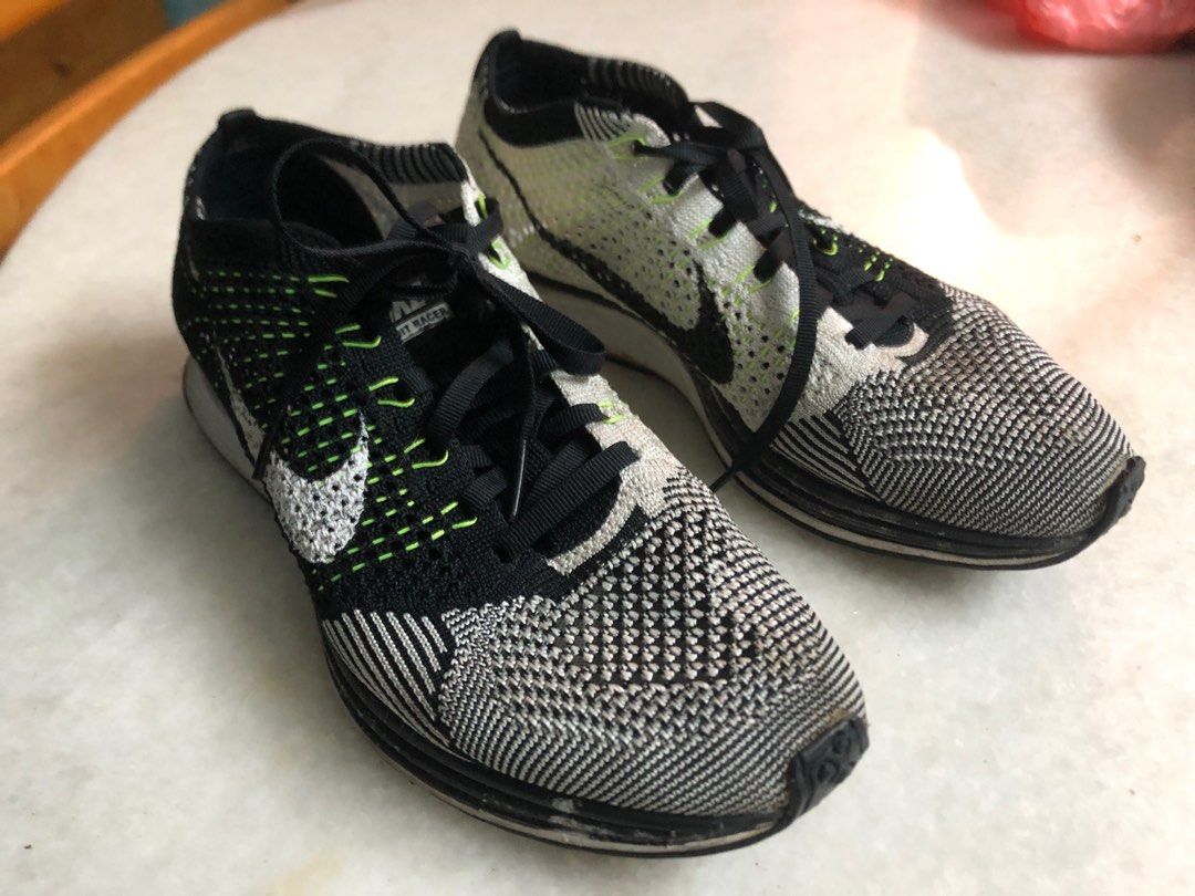 Nike Flyknit Racer Orca 6.5uk Men s Fashion Footwear Sneakers