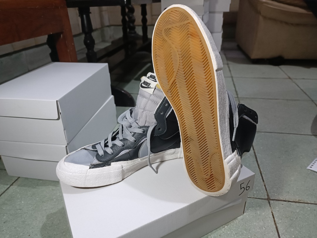 nike blazer high x sacai