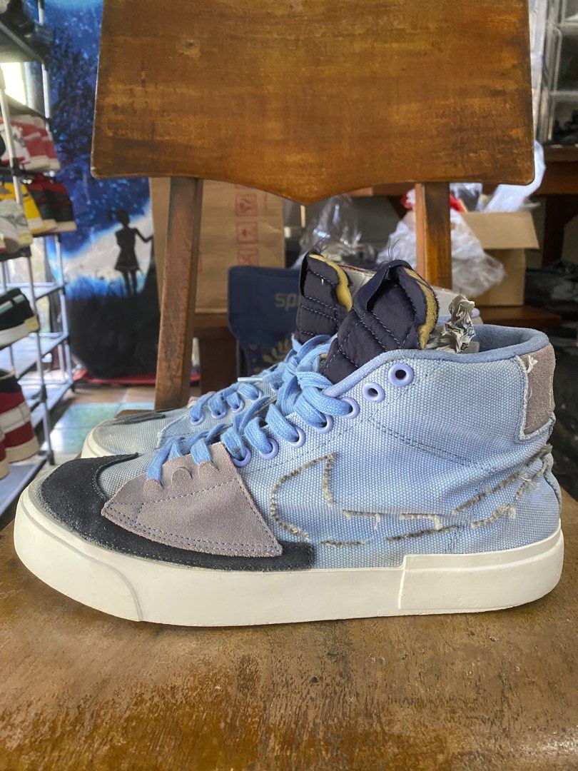 Nike sb blazer mid outlet edge hack pack blue