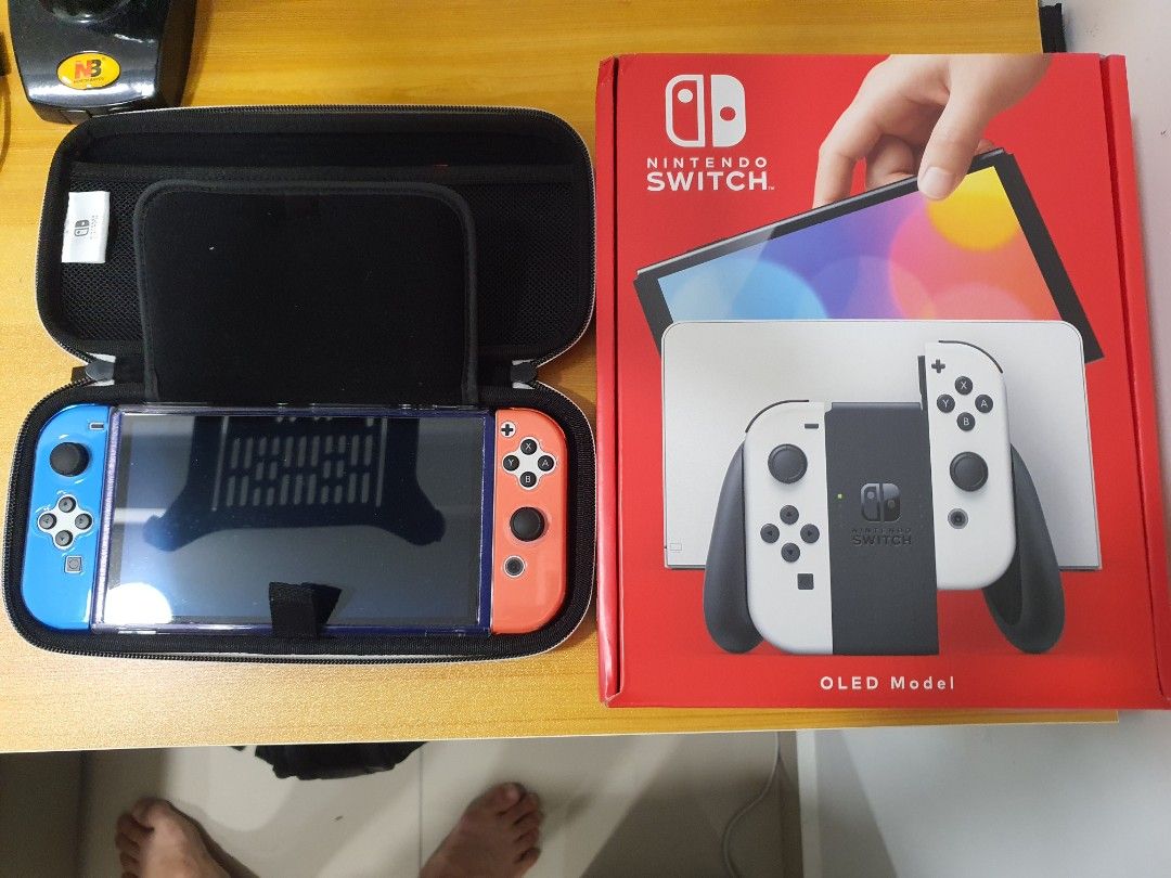 Nintendo Switch OLED (White), Video Gaming, Video Game Consoles
