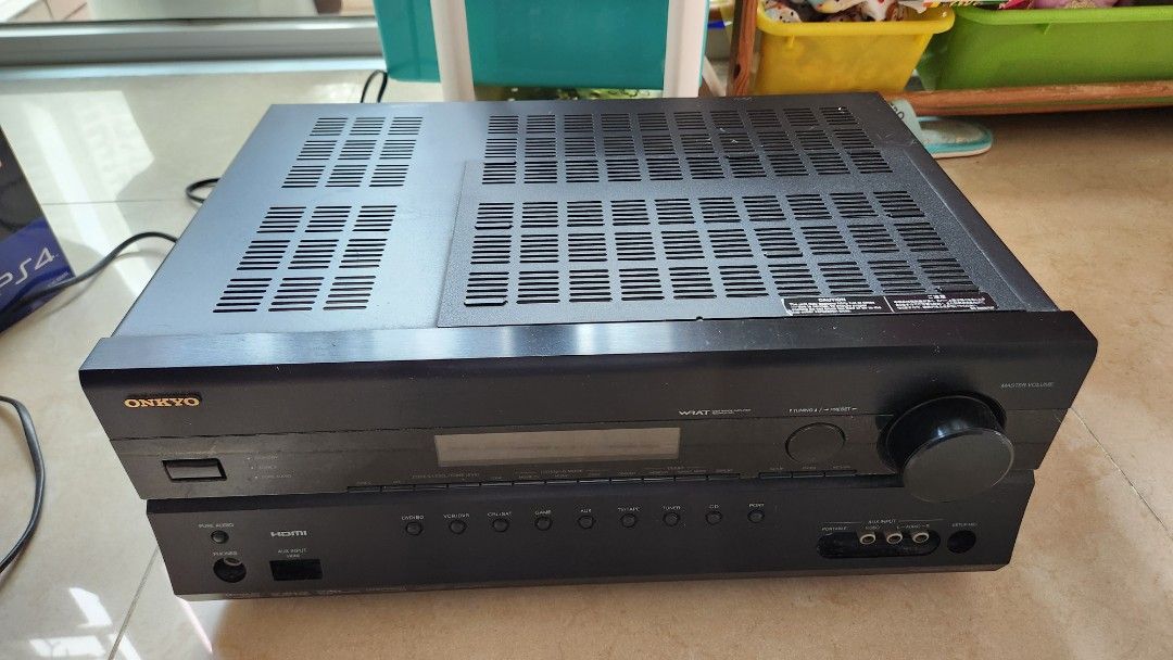 ONKYO AV receiver TXSR607, 音響器材, Soundbar、揚聲器、藍牙喇叭、耳擴 Carousell