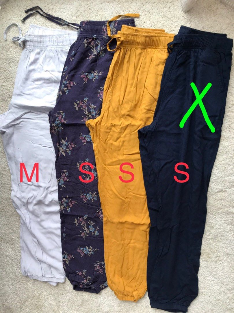 Rayon jogger clearance pants