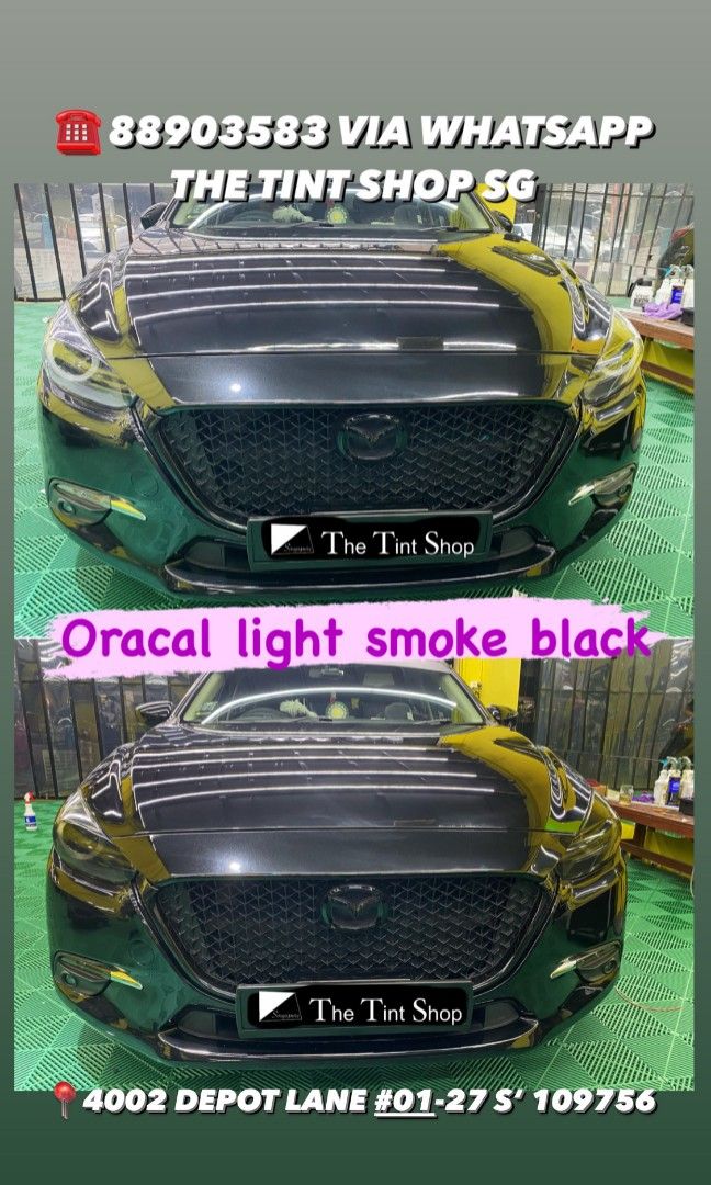 Oracal headlight tint / tail light tint, Car Accessories, Electronics