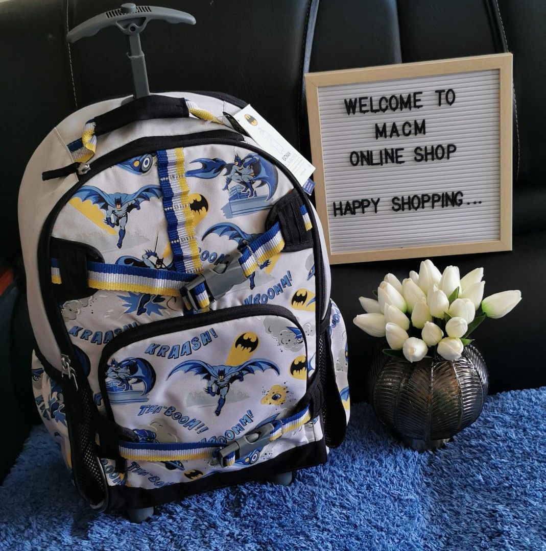 Original Brand New Pottery Barn Backpack Trolley for Boys