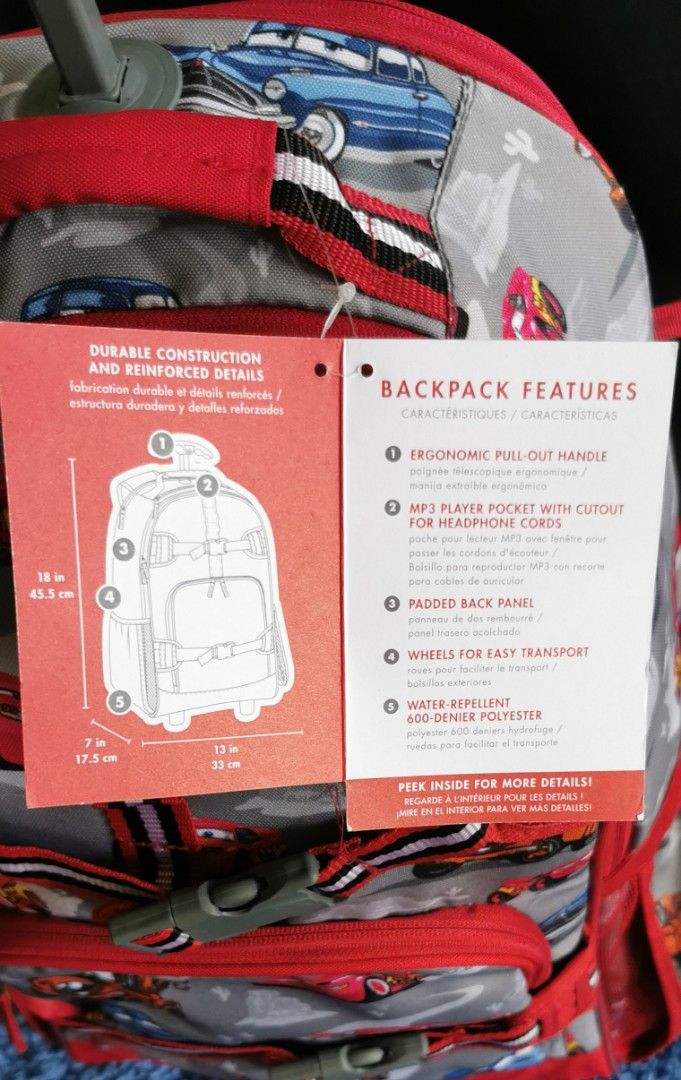 Pottery barn cars backpack clearance