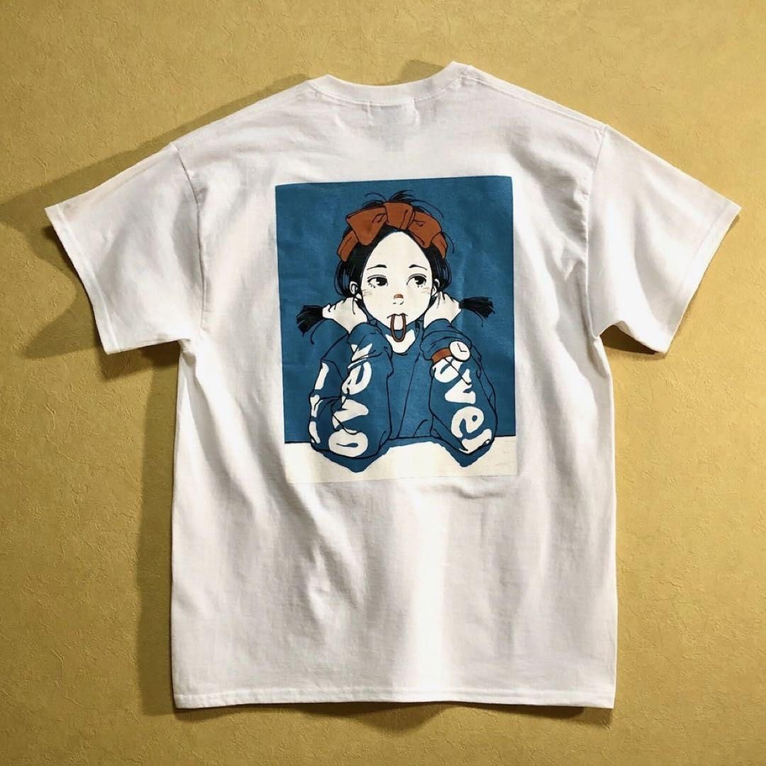 Tシャツ/カットソー(半袖/袖なし)over print POP ART Tee Ver:7 L