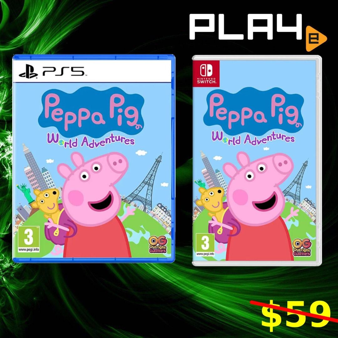 Peppa Pig: World Adventures Brand New (PS5/Nintendo Switch), Video Gaming, Video  Games, PlayStation on Carousell