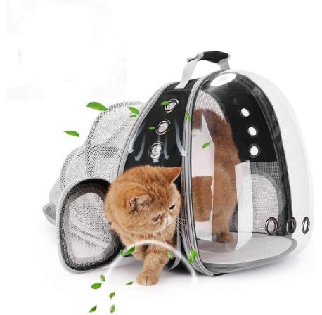 Cat carrier shop backpack bubble
