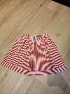 Petite Bateau Striped Skirt