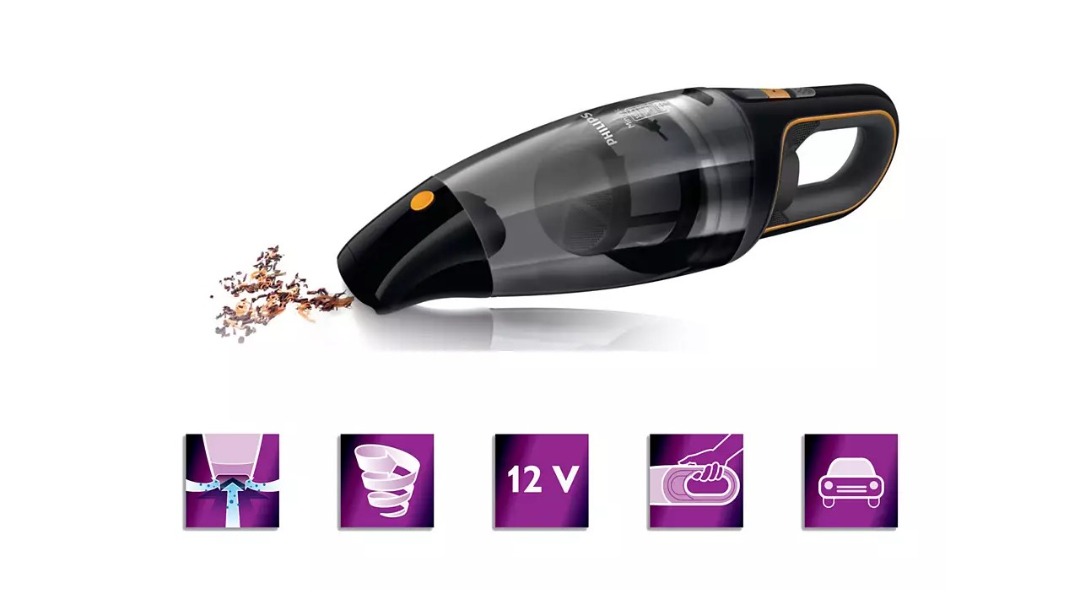 Philips MiniVac Handheld vacuum cleaner FC6149, TV & Home Appliances