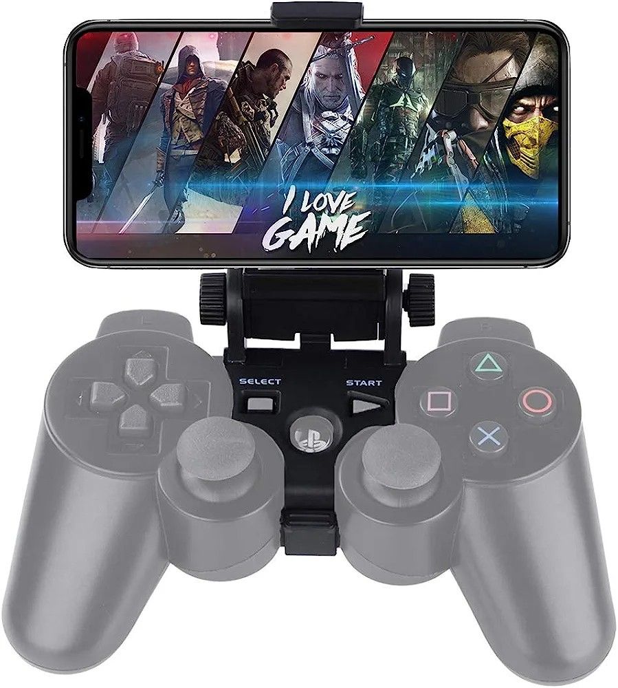 Dualshock phone mount outlet