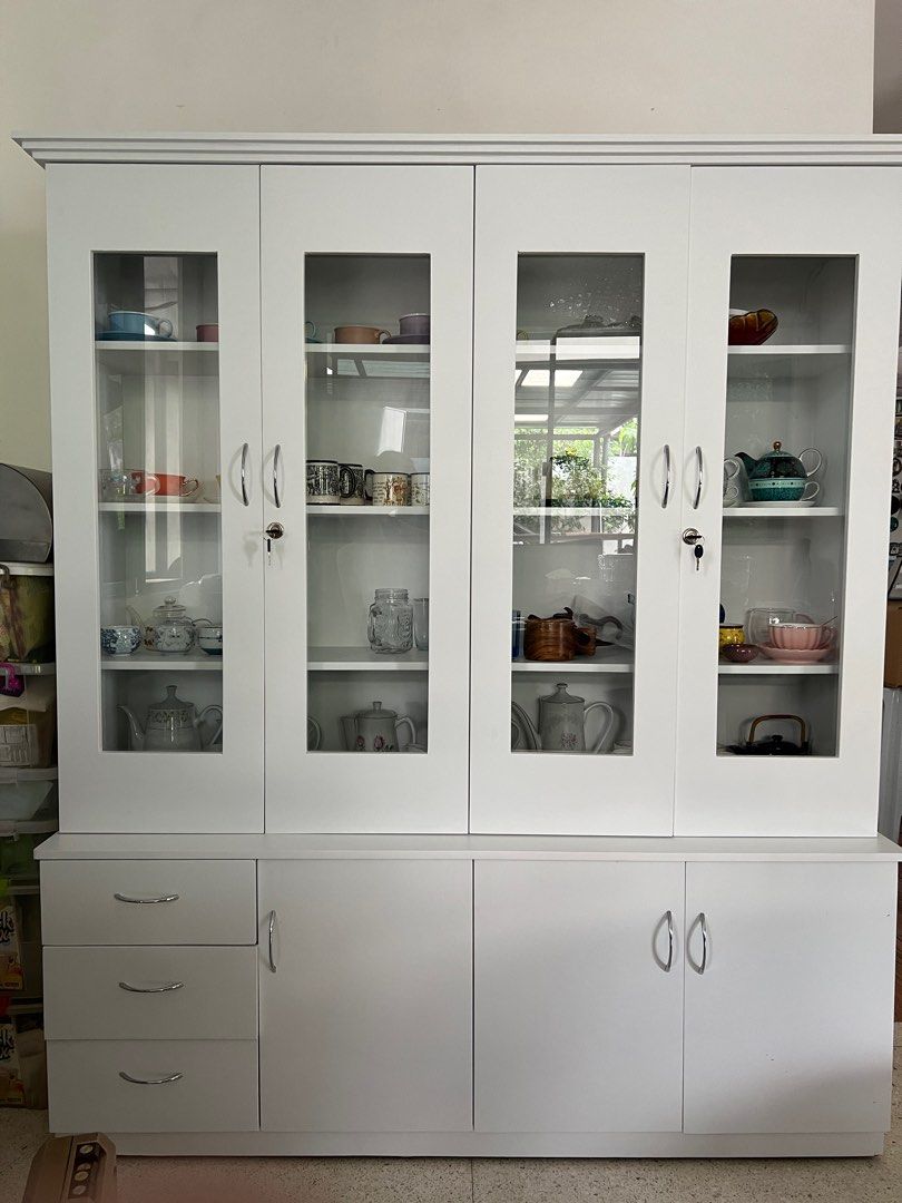 Cupboard for plates and cups on sale