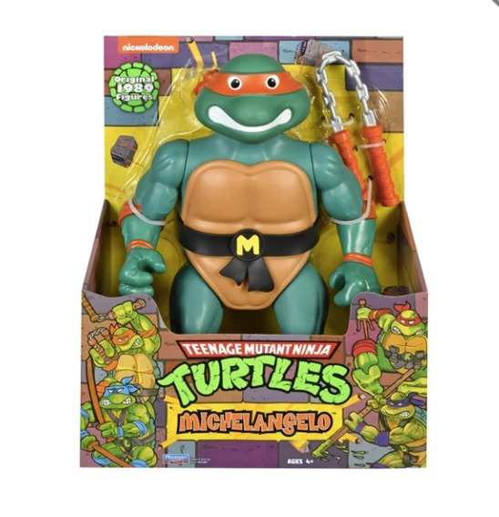 PO Teenage Mutant Ninja Turtles - Retro Collection - Giant Michelangelo ...