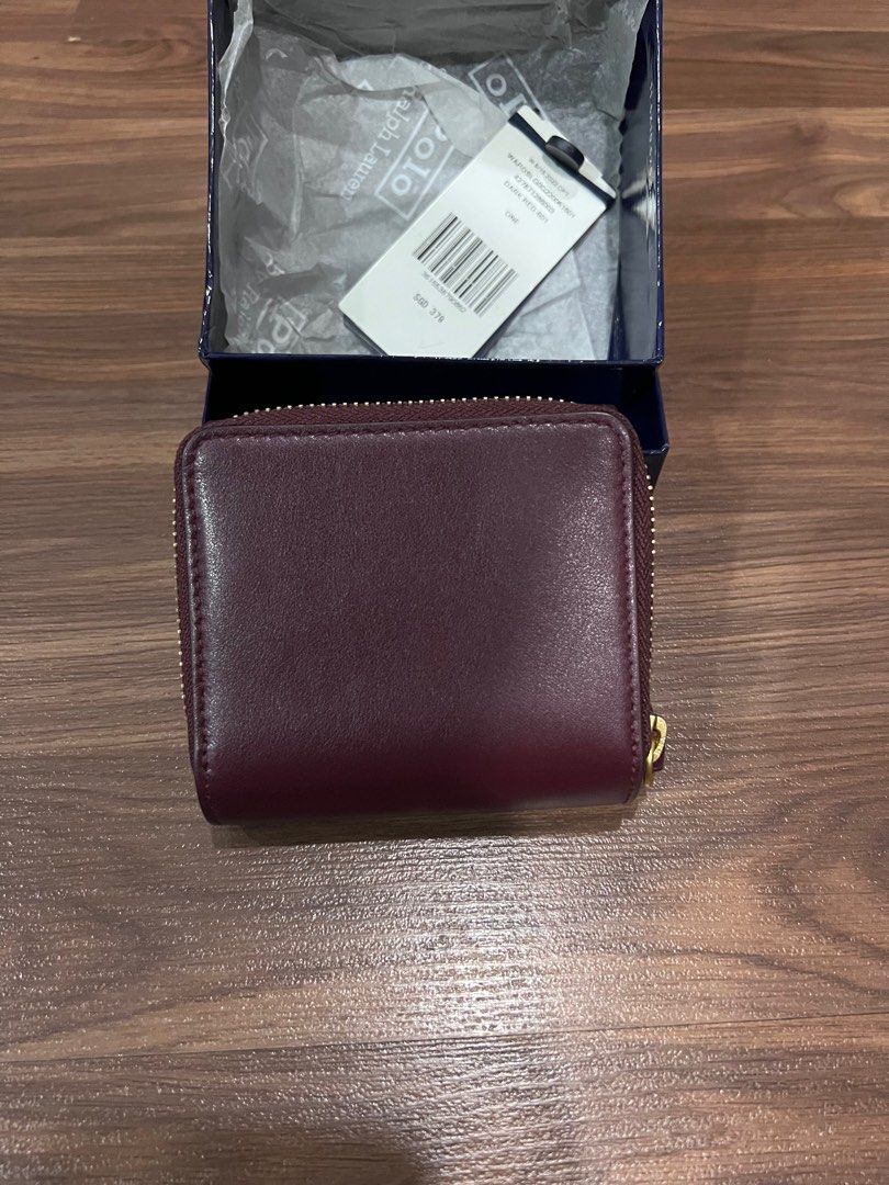 Polo Ralph Lauren ID Collection Wallet smooth leather wine, Women's  Fashion, Bags & Wallets, Wallets & Card holders on Carousell
