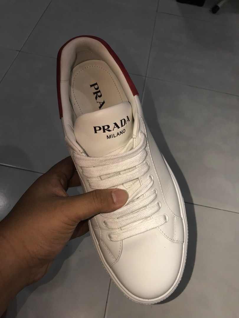 PRADA shoes, Men's Fashion, Footwear, Sneakers on Carousell