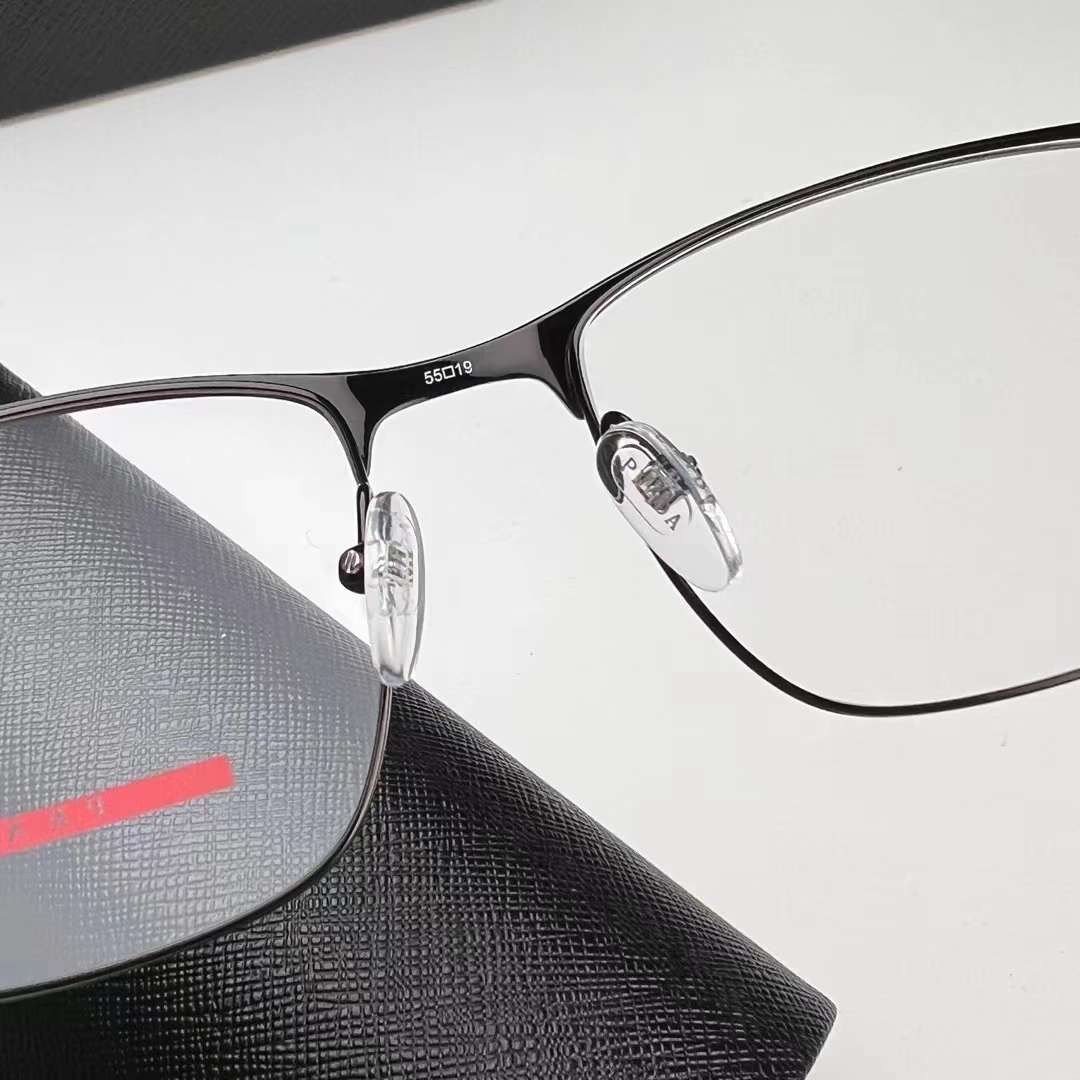 prada titanium glasses
