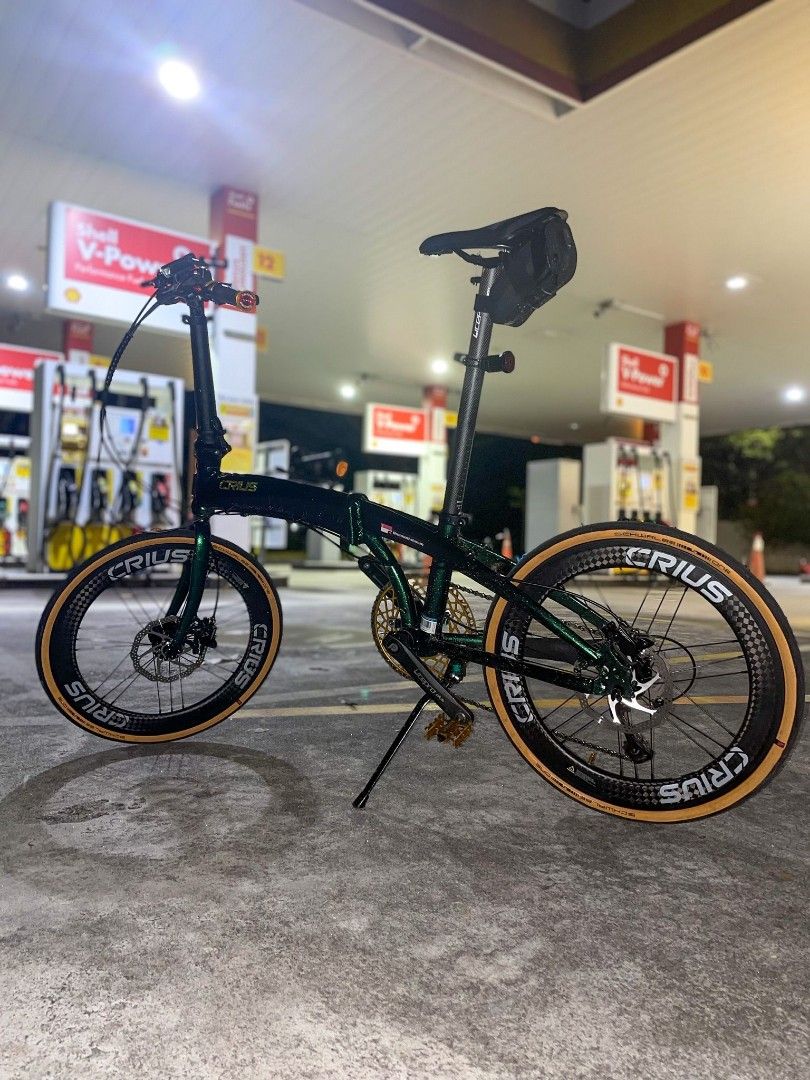 PRELOVED Foldable Velocity Bicycle Sports Equipment Bicycles Parts Bicycles on Carousell