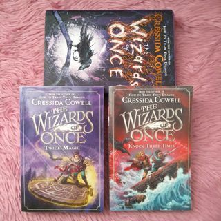 Preloved books - Wizard of Once, Twice magic, Knock three times