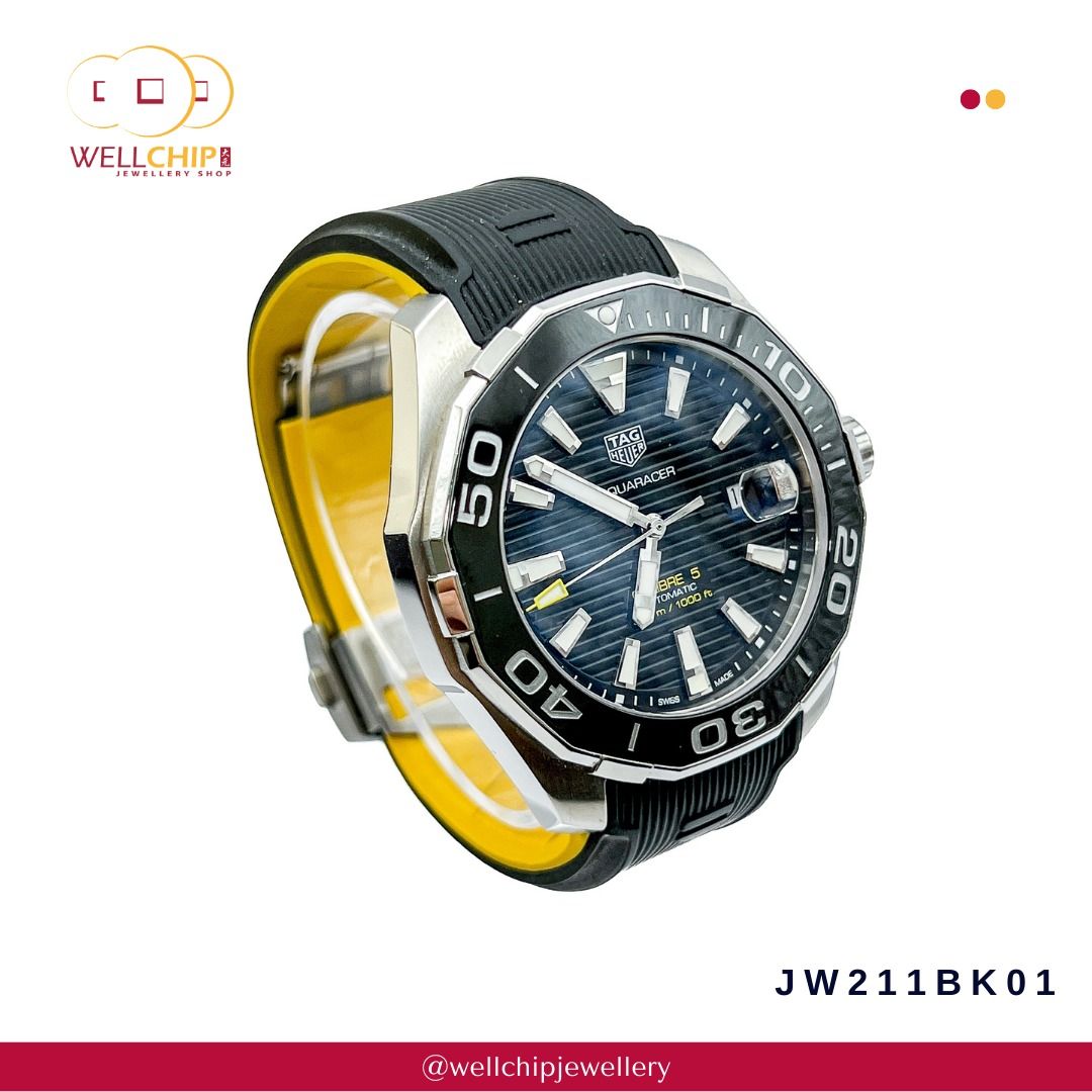 Pre owned tag hotsell heuer aquaracer calibre 5