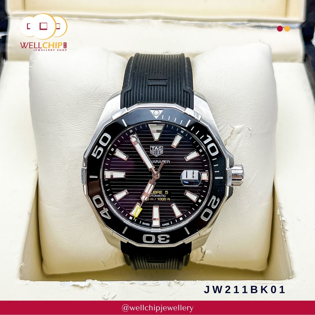 Used tag heuer aquaracer calibre 5 2025