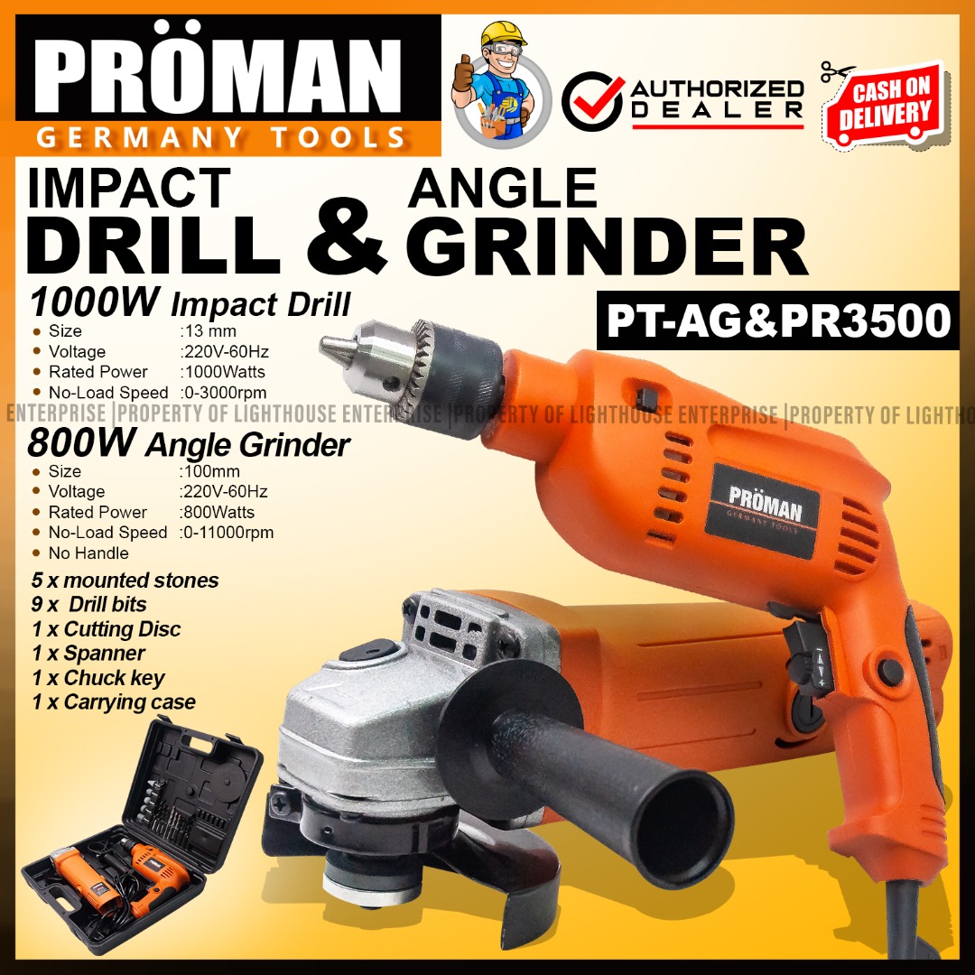 Proman cheap impact drill