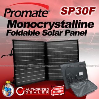 PROMATE Monocrystalline Foldable Solar Panel Board (30W, 60W) LIGHTHOUSE ENTERPRISE