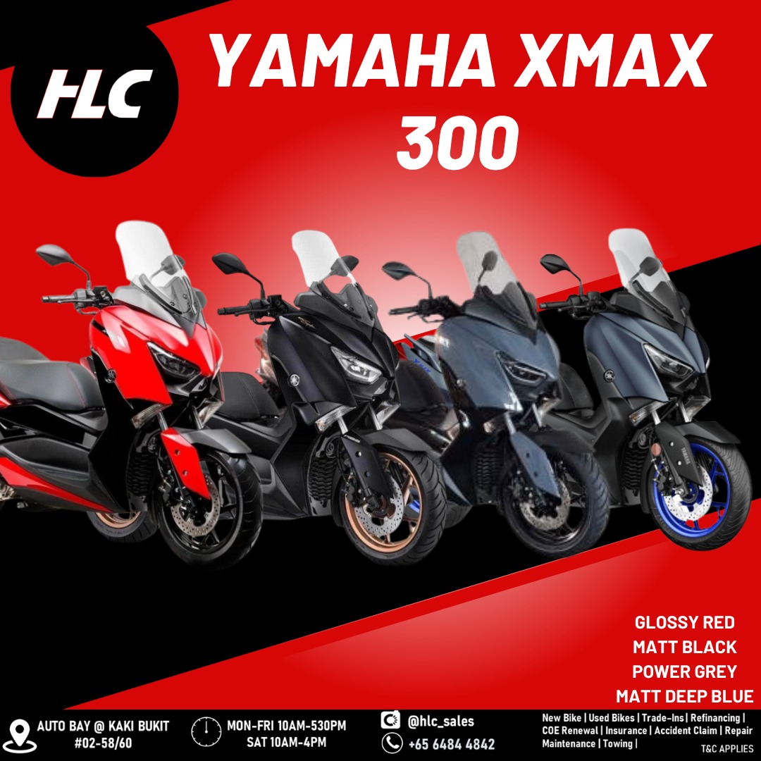 PROMO BRAND NEW YAMAHA XMAX 300 YAMAHA XMAX XMAX 300 XMAX300