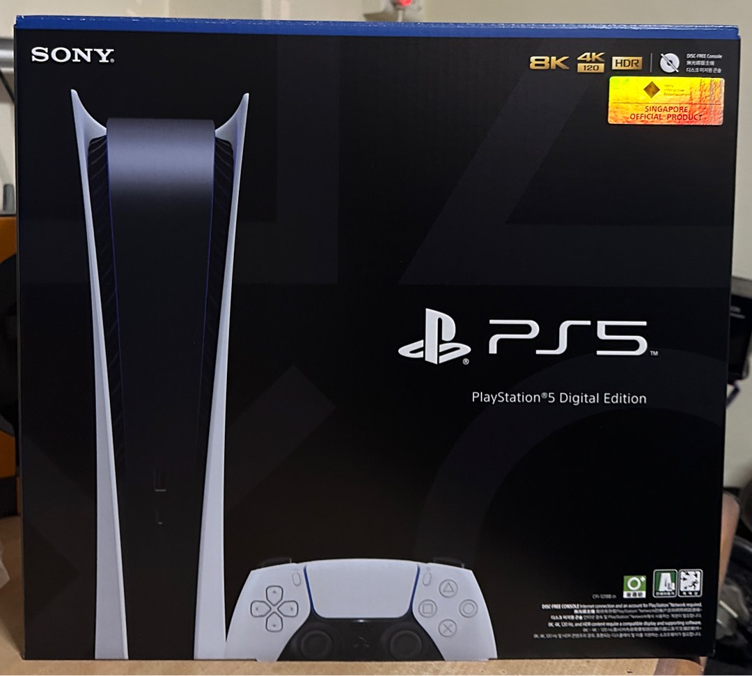 PS5 Digital Edition local set, Video Gaming, Video Game Consoles