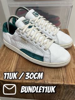 Puma Match 74 White Green Shoes 11UK