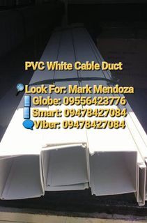 PVC White Cable Duct