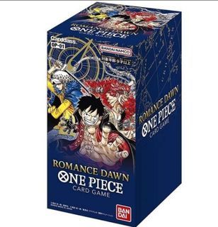 [Ready Stocks] OP01 One Piece Romance Dawn Sealed Box 24 Packs