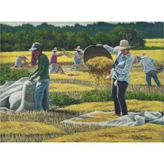 Rice Harvest - Jose Baguio