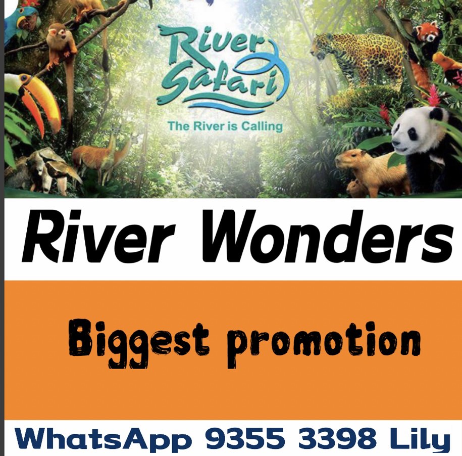 River Safari Singapore 2023 Mar April Tickets Vouchers Local river-safari-singapore-2023-mar-april-tickets-vouchers-local