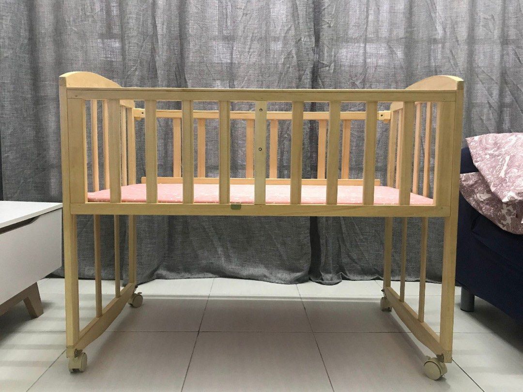 Rocking Baby Cot, Babies & Kids, Baby Nursery & Kids Furniture, Cots