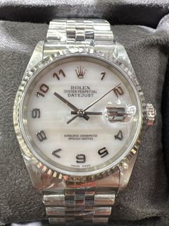 Rolex Datejust 16234 marble dial