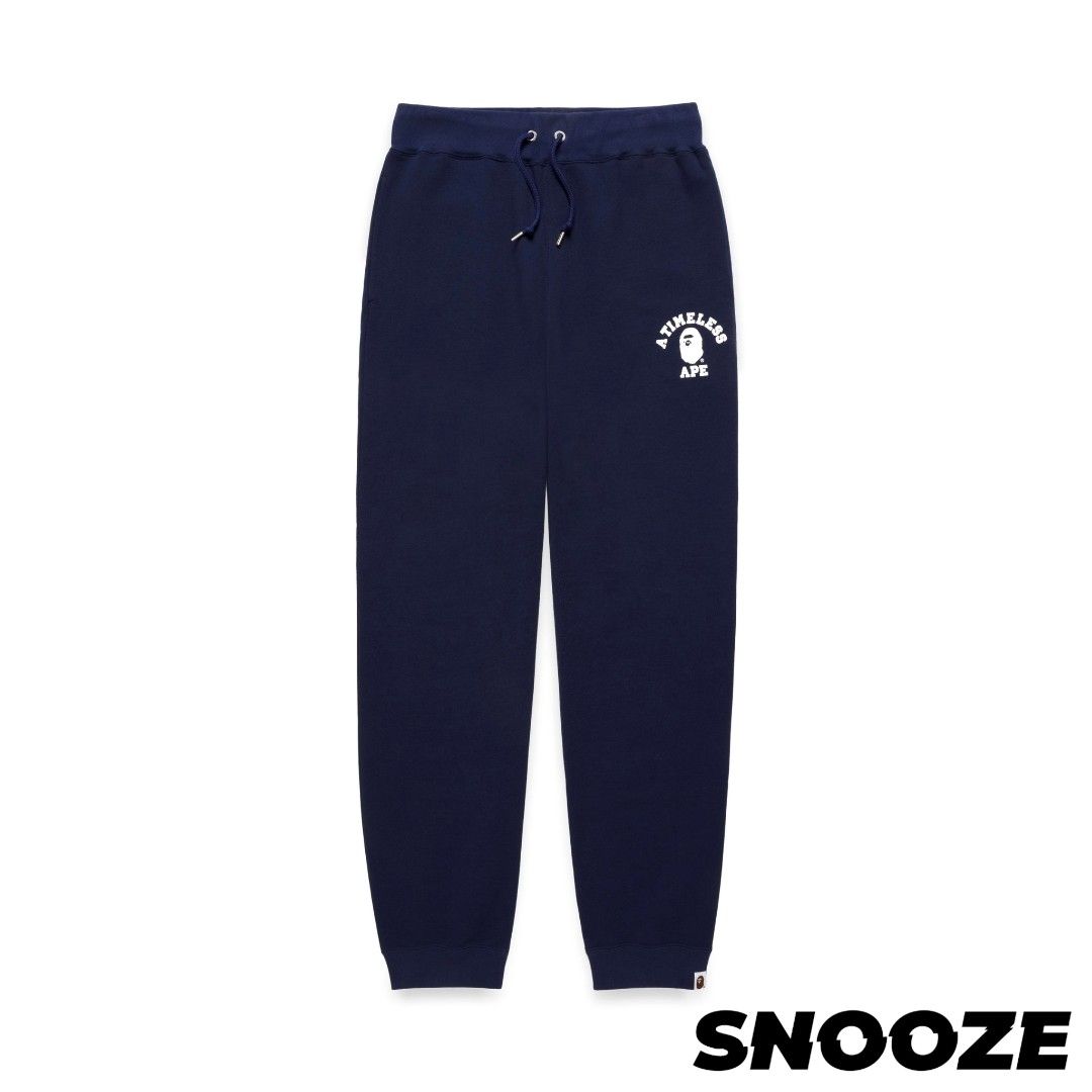 Blue shop bape joggers