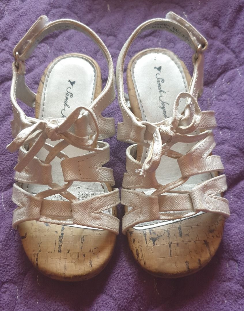 Sarah Jayne Katie White Sandals (Category: Babies & Kids Fashion) located in Baguio. Submitted by formorecravings (Listing ID 1221130344, Image 2). Description: US bought Sarah-Jayne Katie white sandals Size: 9 (Girls Kids) Approximately 6in in length Very versatile on kidswear. Can be worn with jeans, dresses and goes well with any color..