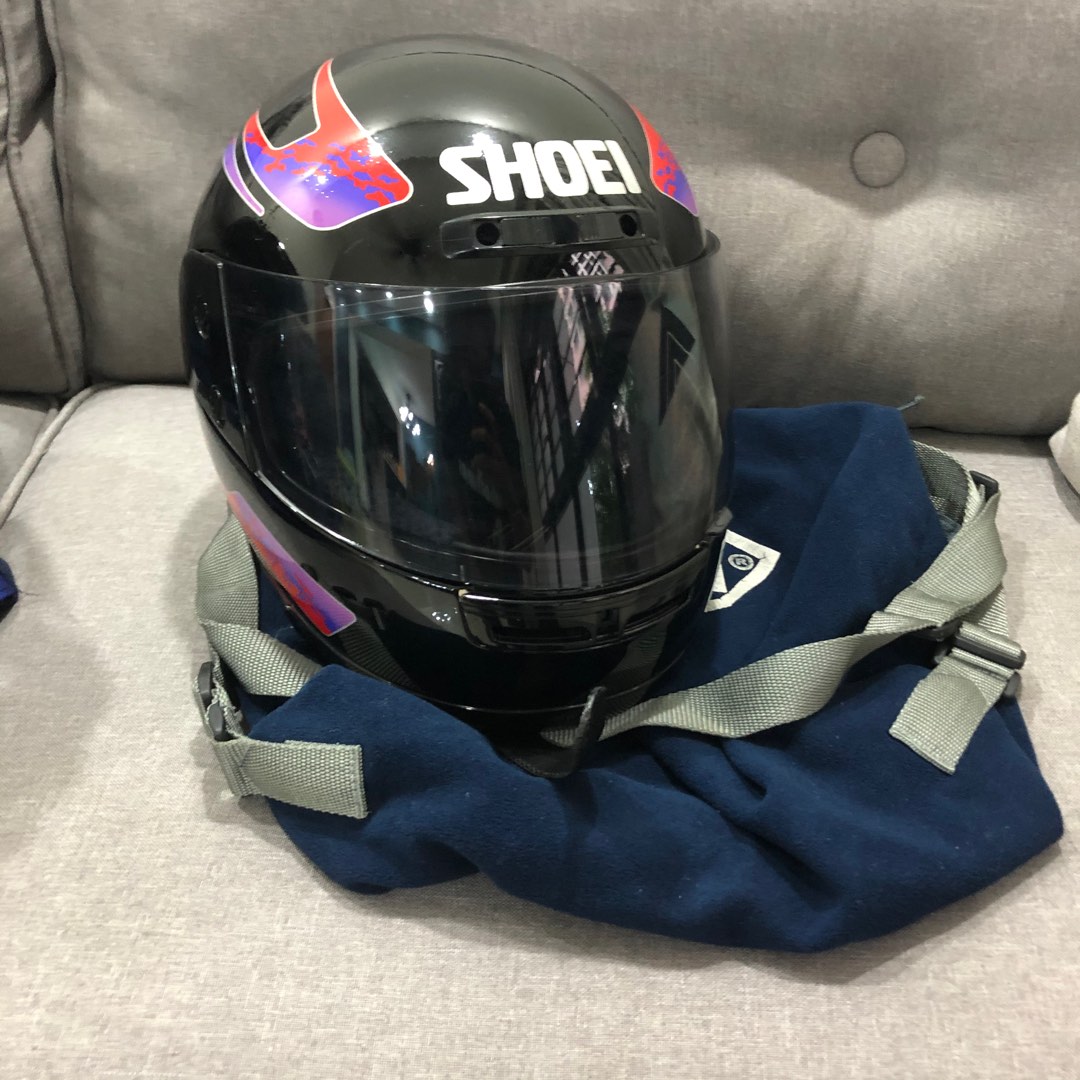 Shoei C10a Full Face Helmet, Motorcycles, Motorcycle Apparel on Carousell