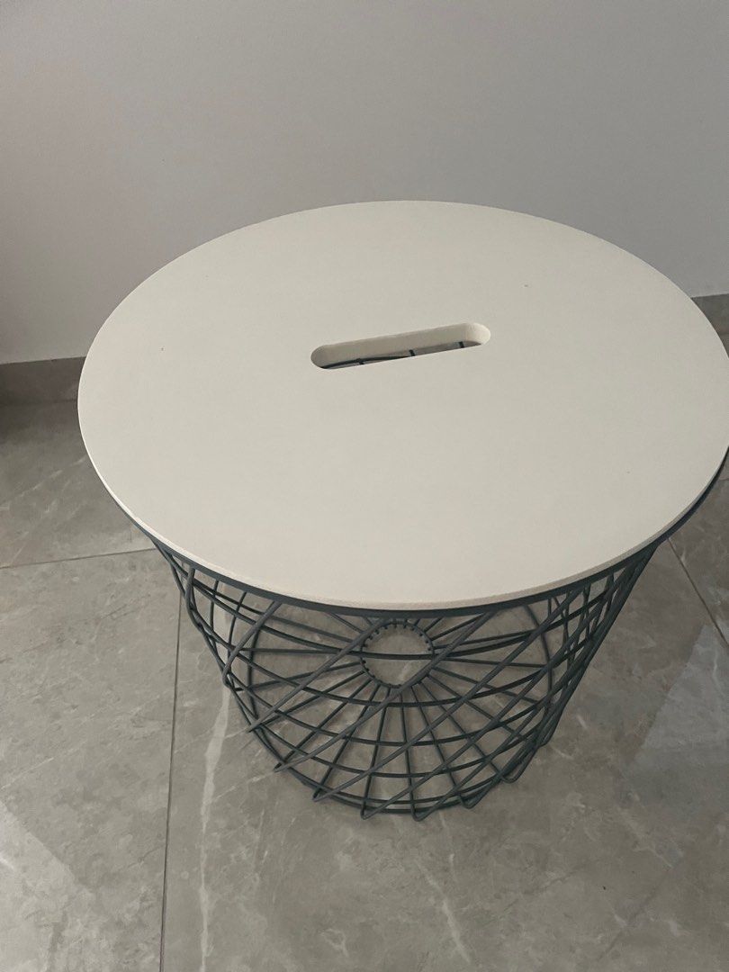 Side Table (Category: Tables & Sets) located in Singapore. Submitted by shopwithkay (Listing ID 1221252862, Image 2). Description: Preloved Self collection - Address will be released upon payment being made.