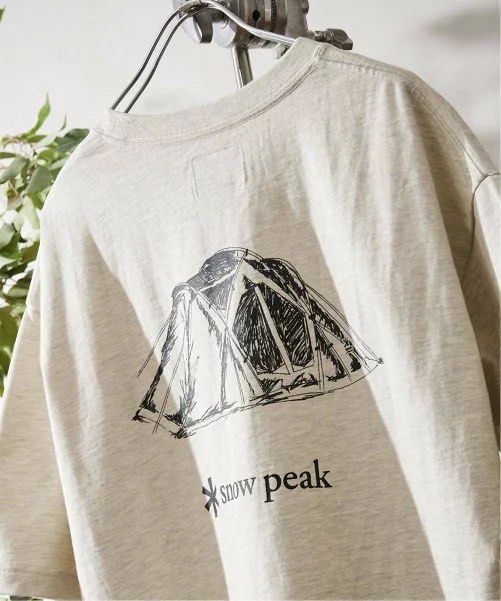 snow peak X JOURNAL STANDARD relume 別注Living Shell Tee, 運動產品