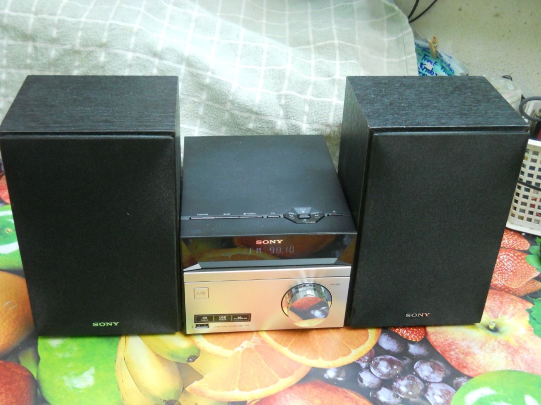 SONY CMT-S20 Micro Hi-Fi Audio System 10w 8 ohms, Audio, Soundbars